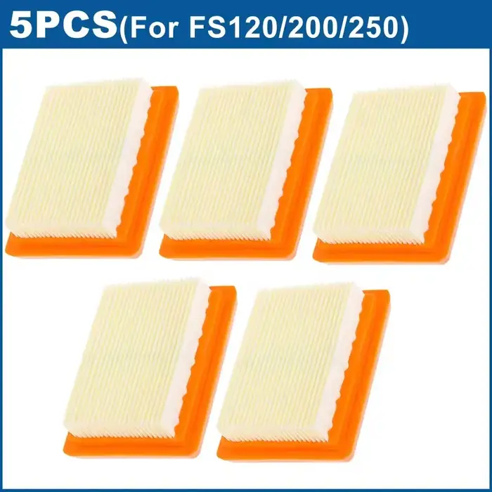 Filtre à Air adapté au carburateur Stihl FS120 FS200 FS250 FS300 FS350 FS400 FS450, tronçonneuse, 5 
