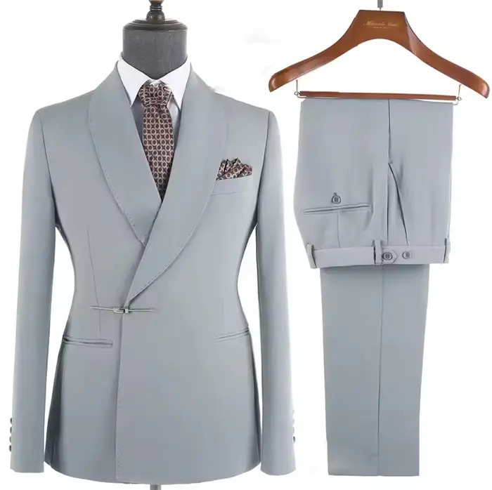 Costumes en corail pour hommes, nouvelle collection de haute qualité, élégant, boucle à dégagement l