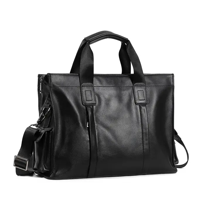 Design-Sac à Main en Cuir group de Vache pour Homme, Étui à Bombes, à la Mode, pour Ordinateur Porta