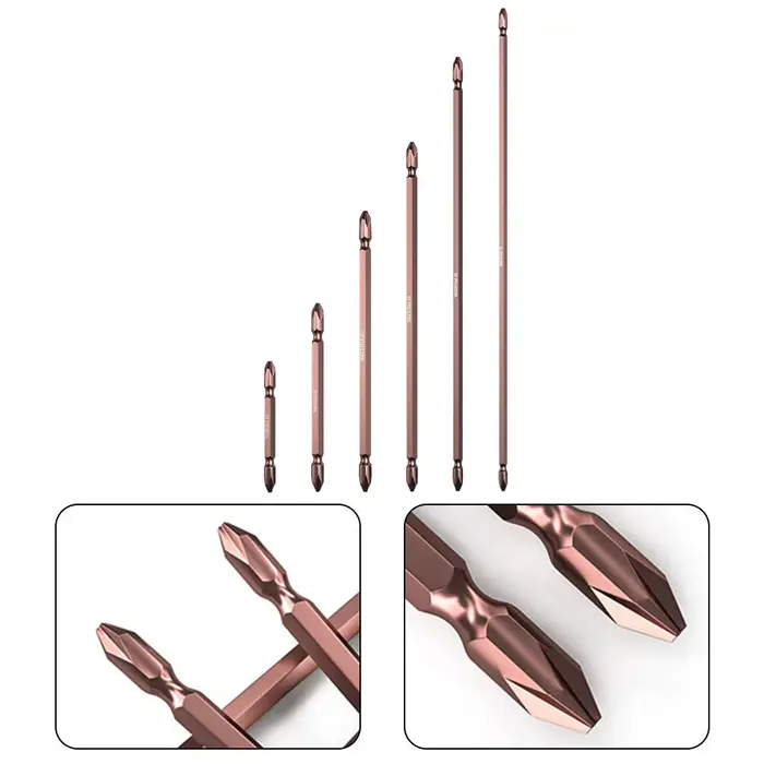 1/10 pièces PH2 tournevis embout magnétique 1/4 ''tige hexagonale tournevis cruciforme tournevis éle