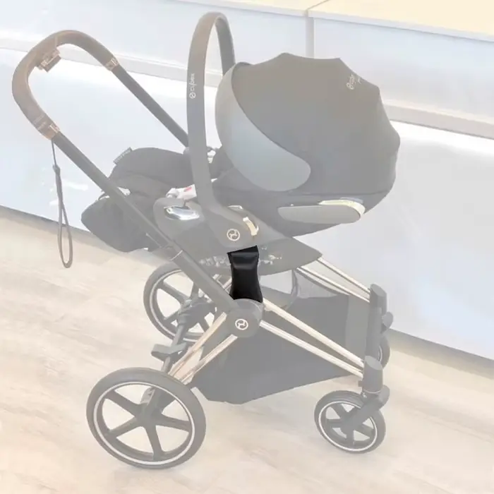 Adaptateur pour poussette pour Cybex Priam 3/4 JSW et siège auto Aton Cloud Q/Z Maxi-Cosi, convertis