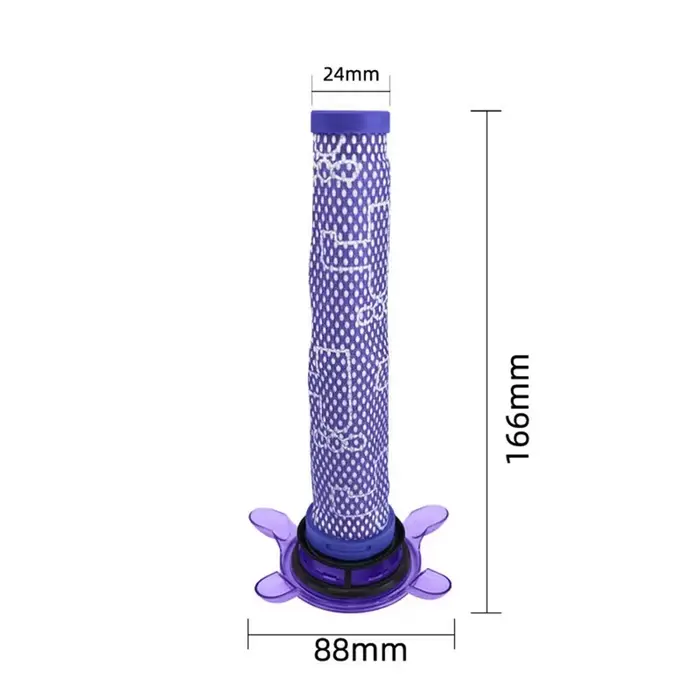 Pièces d'aspirateur à main pour Dyson V8 FOCUS MATTRESS, accessoires de filtre Hepa pré-poste, rempl