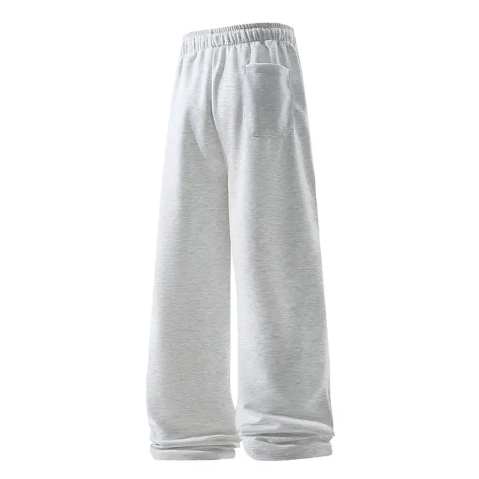 Pantalon à jambes larges pour hommes, mode décontractée, respirant, survêtement polyvalent, élastiqu
