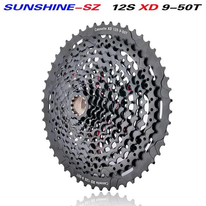 GOLDIX vtt vélo 11 vitesses 9-42T Cassette XD pignon argent clair 9-42T 9-50T Cassette en acier 11s 