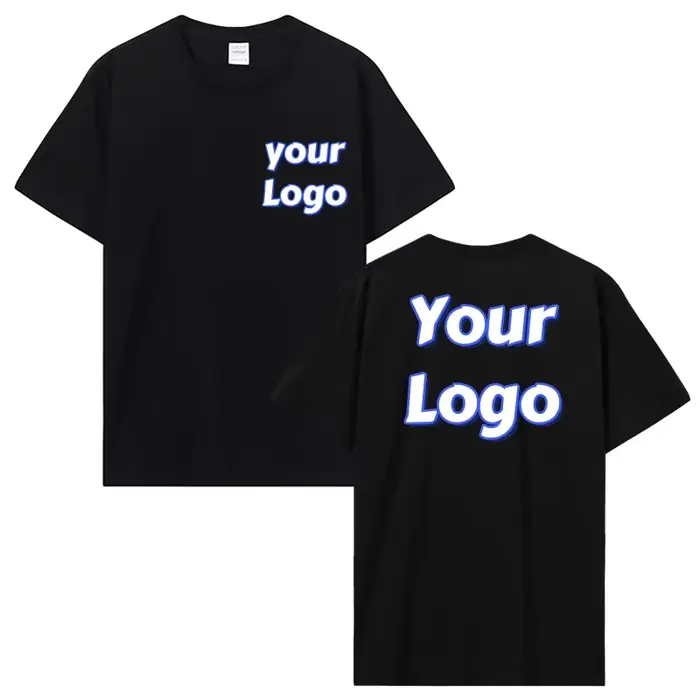 T-shirt personnalisé en coton imprimé avec votre photo ou logo pour homme et femme occasion spéciale création unique