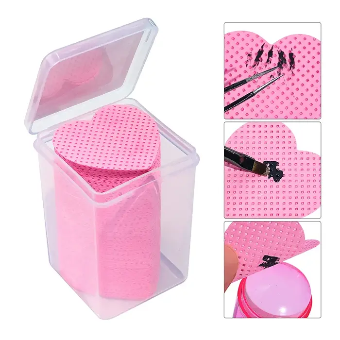200pc Gel dissolvant de vernis à ongles lingettes nettoyant manucure dissolvant d'ongles non peluche
