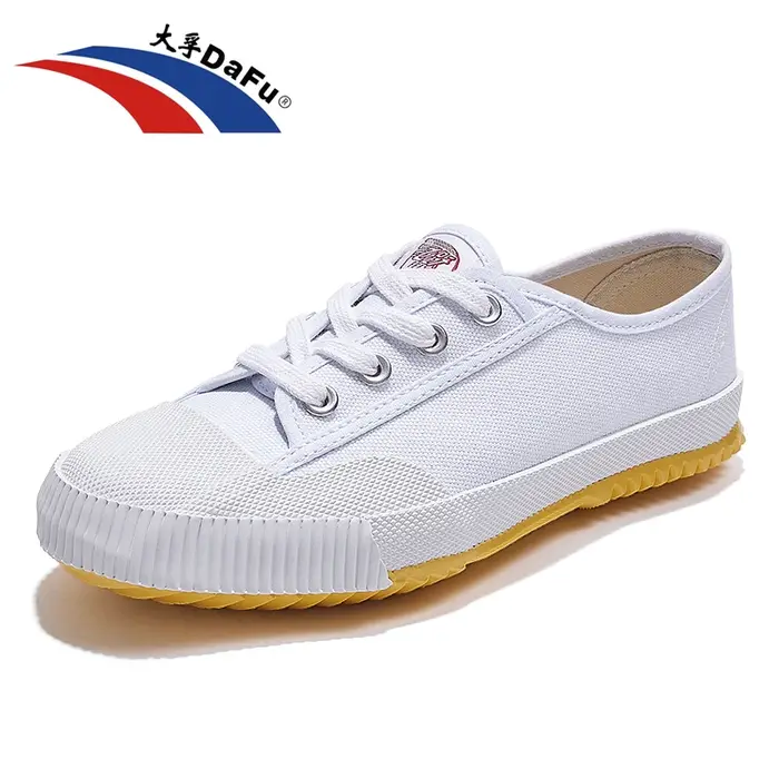 Dafu Original toutes les chaussures blanches style classique arts martiaux hommes femmes baskets