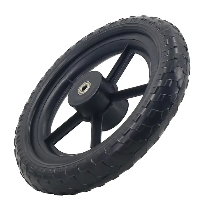 Roues de fauteuil roulant de haute qualité de 12 pouces, adaptées aux roues de vélo pour enfants, ro