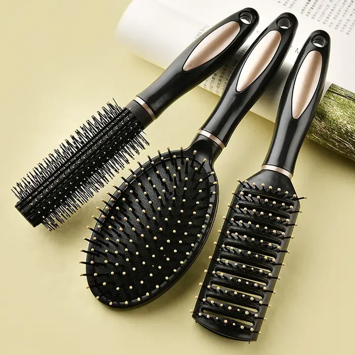 Peigne antistatique à airbag, Massage en plastique, brosse à cheveux antistatique, soins pratiques, 