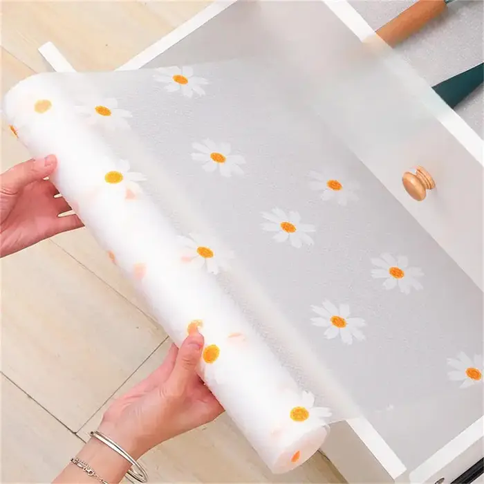 AndrShelf-Destroy Liner pour armoires de cuisine, 1 rouleau, Oligétanche, tampon de réfrigérateur, c