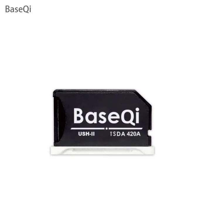 Adaptateur de carte MicroSD BaseQi pour MacBook Pro 14 pouces 16 pouces M1/M2/M3/M4/M5 Année 2025/24