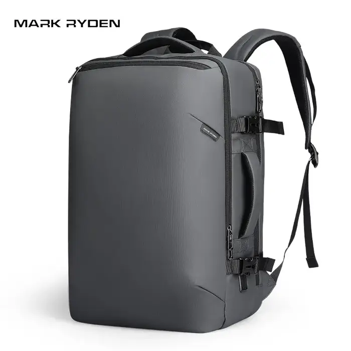 Sac à dos de voyage extensible Mark Ryden avec port USB, grand sac de week-end pour homme, sac à dos