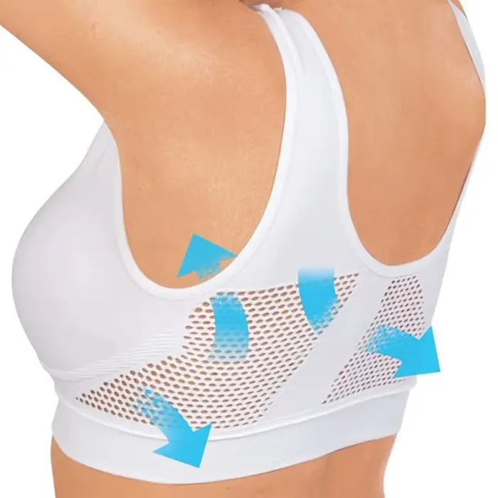 Soutien-gorge de sport femme respirant absorbant la sueur - Fitness course gymnastique athlétisme