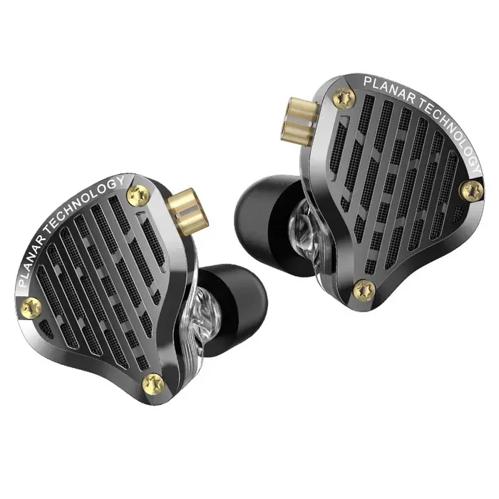 KZ PR3 dans l'oreille 13.2MM pilote planaire filaire écouteurs HiFi basse moniteur écouteurs Sport f