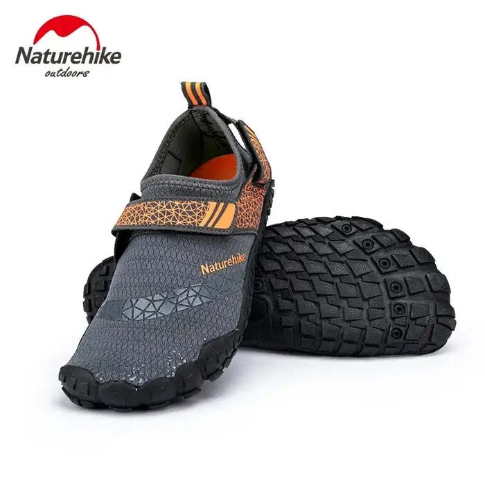 Natureifa-Chaussures de pataugeoire coordonnantes pour hommes et femmes, chaussures d'eau à séchage 