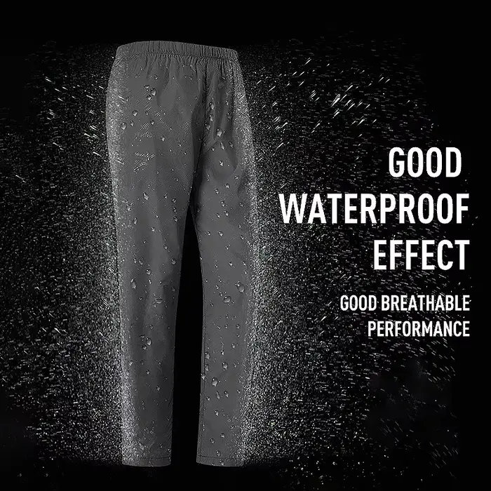LNGXO-Pantalon Imperméable Unisexe à vaccage Rapide pour Homme et Femme, Pantalon de dehors de Plein