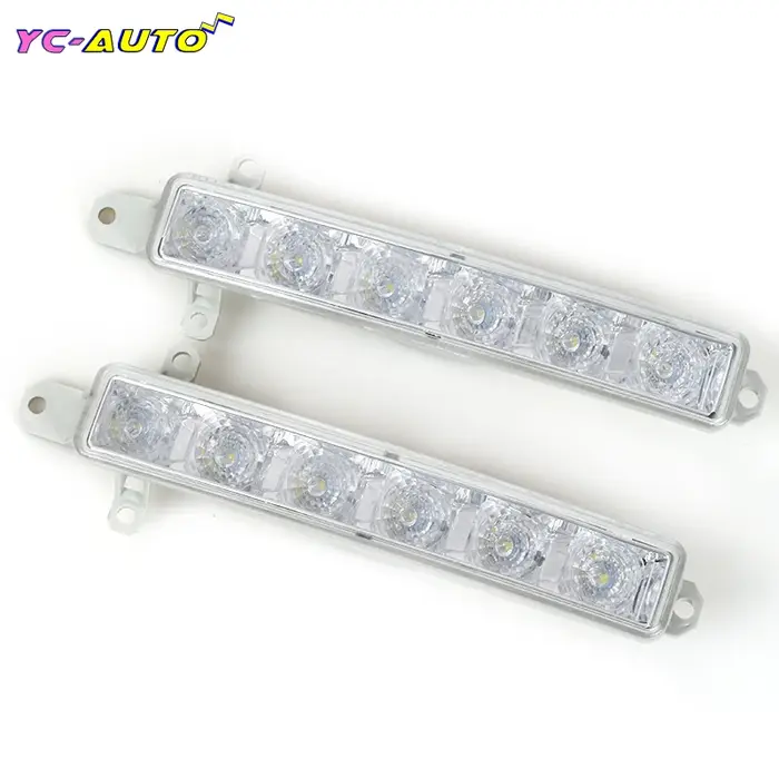 Feux de jour DRL 6LED pour voiture, lampe pour cristaux en C1 2006-2017, cristaux en C3 2015-2019 96