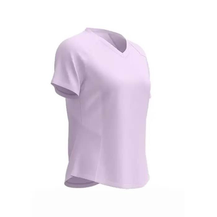 Haut respirant pour femmes, ensemble de yoga, fitness, course à pied, pilates, tenue de sport été, ample et manches courtes