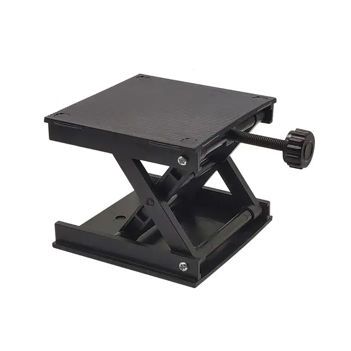 Support de levage pour machines à graver sur bois, Table élévatrice à niveau à bulle, supports manue