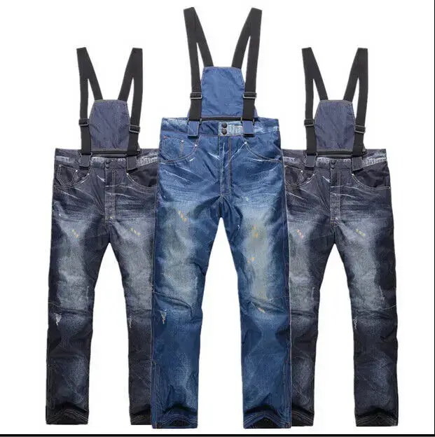 Nouveaux pantalons de neige imperméables et chauds pour hommes adultes, pantalons de ski, de snowboa