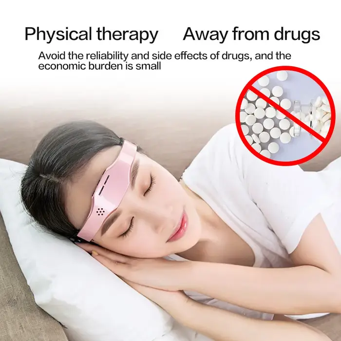 Ohio eur de Tête Électrique Intelligent avec Moniteur de Sommeil, Dispositif de Thérapie Soulignée, 