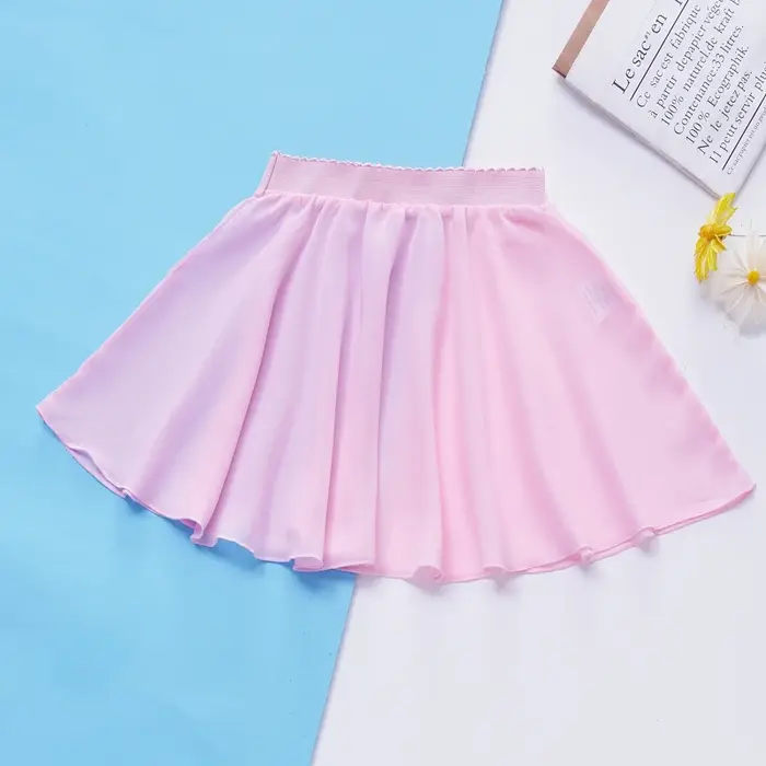 Adulte mousseline de soie Ballet danse Tutu jupe femmes filles gymnastique jupe portefeuille formati