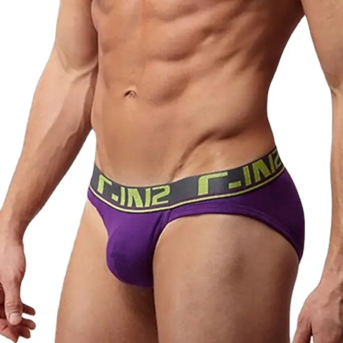 Sous-vêtements hommes simples respirants coton confortables vintage style moderne occasionnels