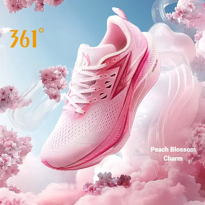 361 Degrees Flame 3.0 ET Chaussures de course pour hommes, respirantes, confortables, stables, rebon