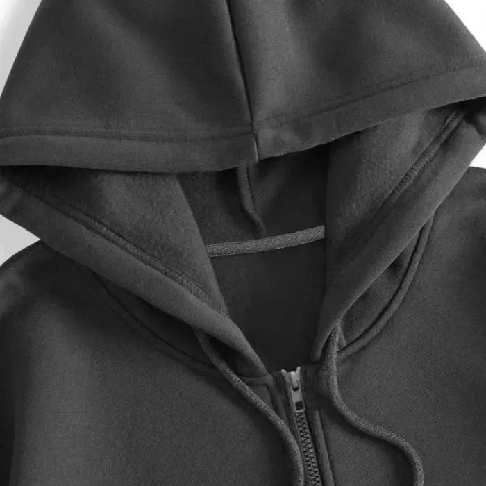 Olympia hommes hiver sweat à capuche zippé 100% coton femme Fitness Gym mode polaire sweat décontrac