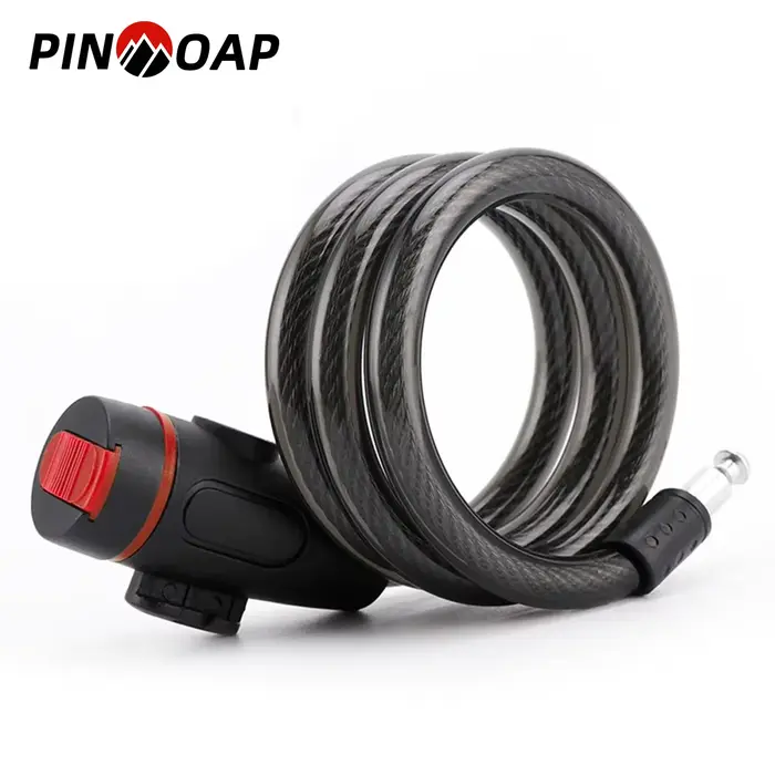 Serrure de câble de vélo haute sécurité antivol résistante aux cisailles universelle pour chaîne de moto et scooter accessoires de vélo