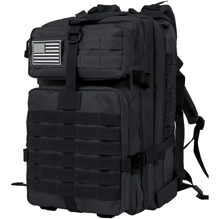 50L homme sacs à dos tactiques sacs de voyage en plein air en plein air 3P sac d'école EDC Molle Pac