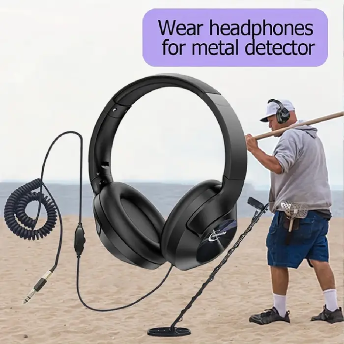 Détecteur de métaux écouteur détecteur de métaux professionnel tel que MD-6250 TX-850 casque trou ro