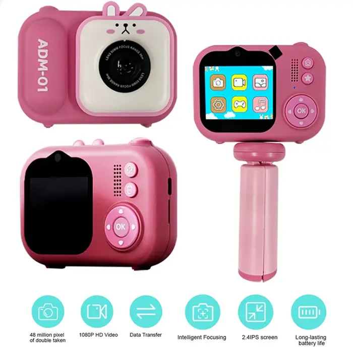 Nouveau S11 appareil photo pour enfants 2.4 pouces affichage 4800W haute définition double caméra Mi