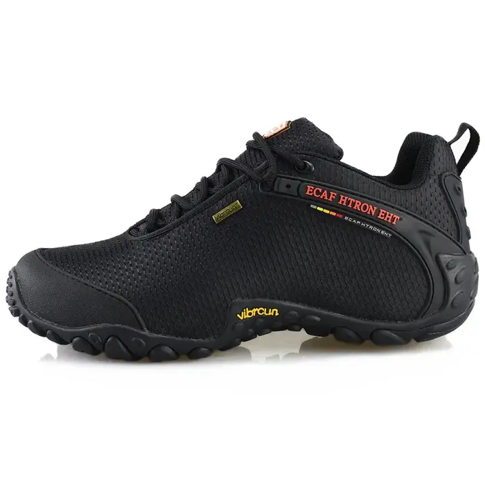 Chaussures d'escalade en plein air antidérapantes et respirantes pour hommes, baskets de Trekking, c