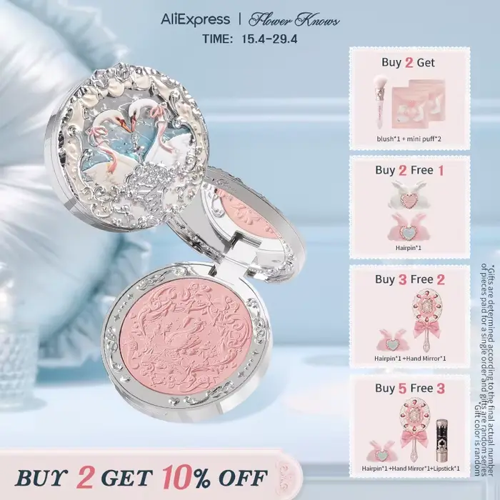 Flower Knows fzBallet Series Blush en relief