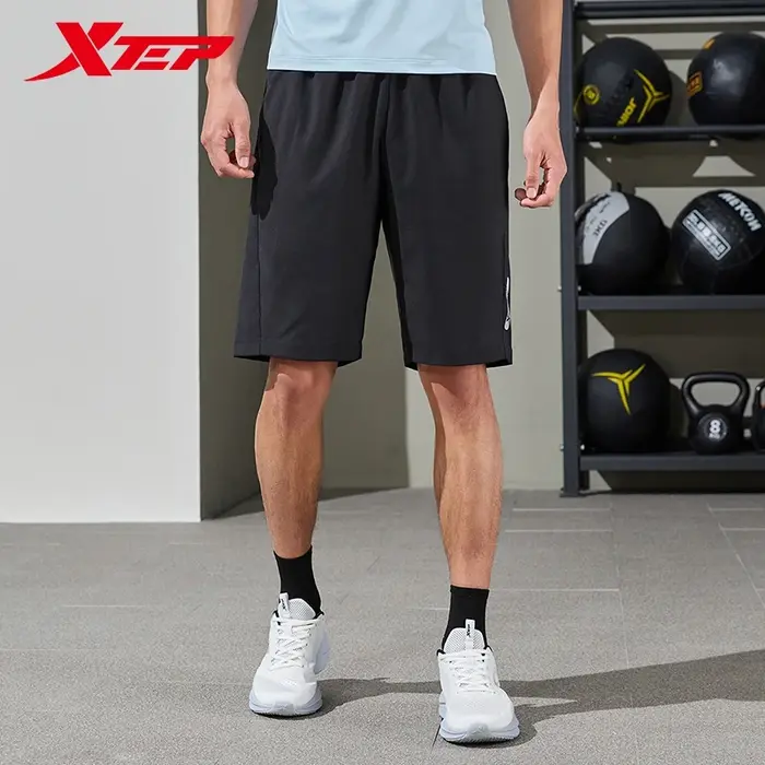 Xtep – pantalon tissé pour hommes, survêtement d'été respirant, confortable, doux, séchage rapide, b