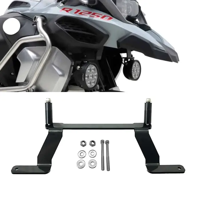 Enquêter Antibrouillard LED pour Moto BMW, Support de Feux Auxiliaires pour Modèles Runder GS R1250G