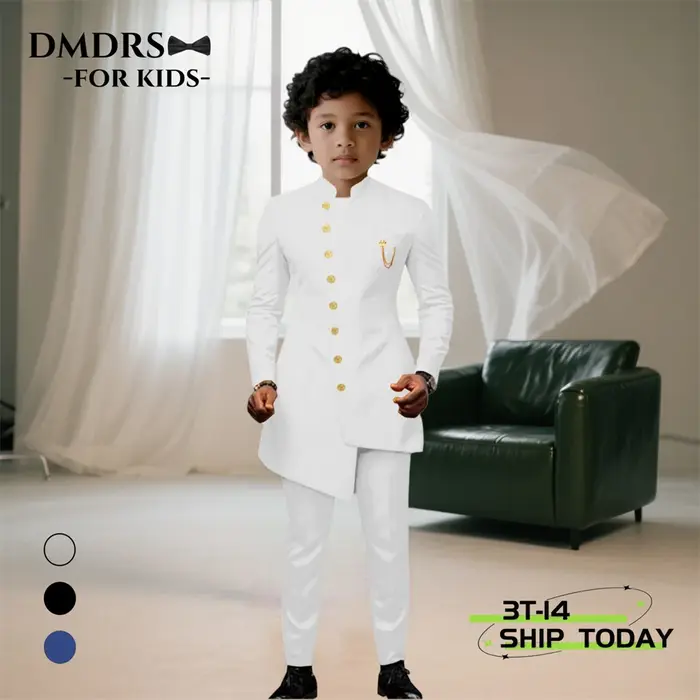 DMDRS Ensemble de costume formel pour enfants de tout-petit à adolescent - Expédié aujourd'hui Gradu