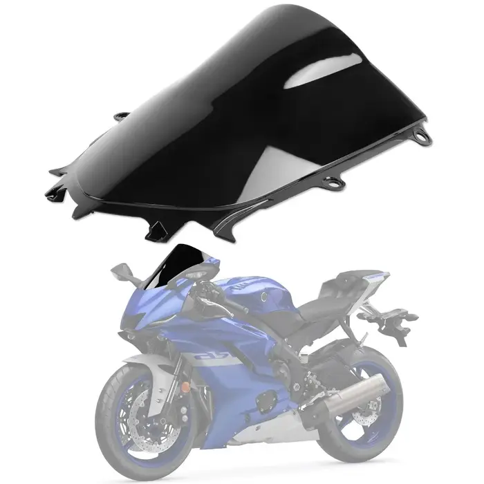 Pour Yamaha R6 yzfr6 2017-2023 yamaha R7 2024 2021-2023 r7 accessoires moto pare-brise avant pare-br
