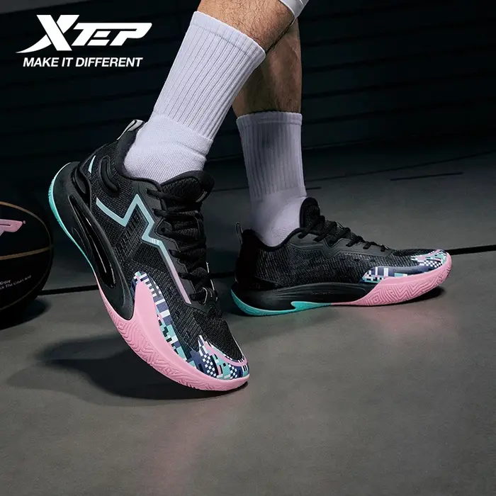 Chaussures de basket-ball Xtep Light Attack 5 Guard, adhérence, durabilité, amorti, performance prof