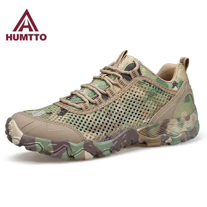 Chaussures d'été homme HUMTTO respirantes et antidérapantes pour sport et randonnée