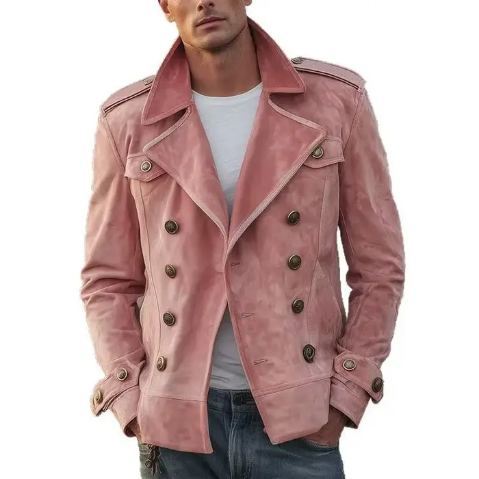 Nouvelle veste décontractée pour homme, mode automne/hiver 2026, style européen et américain
