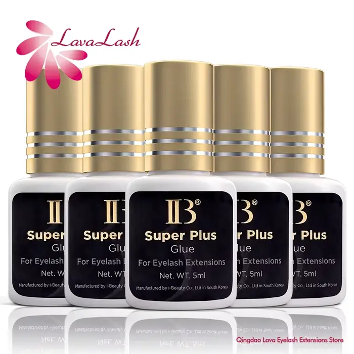 2/5/10 bouteilles d'origine IB Ibeauty Super Plus colle pour Extensions de cils 5ml corée IB capucho