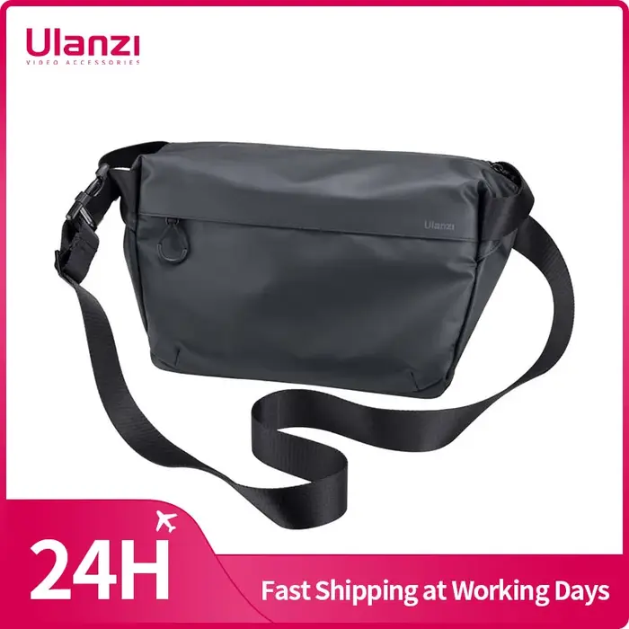 Ulanzi PB008 sac à bandoulière étanche pour appareil photo DSLR, sac de photographie capacité 6L sac