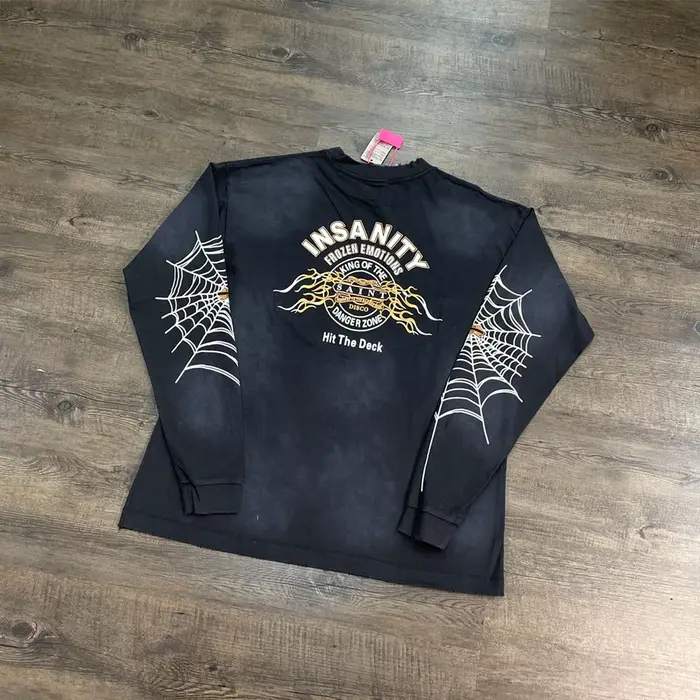 Yao mode SAINT OF MICHAEL rétro 100% coton marque de luxe surdimensionné hauts amples t-shirt décont
