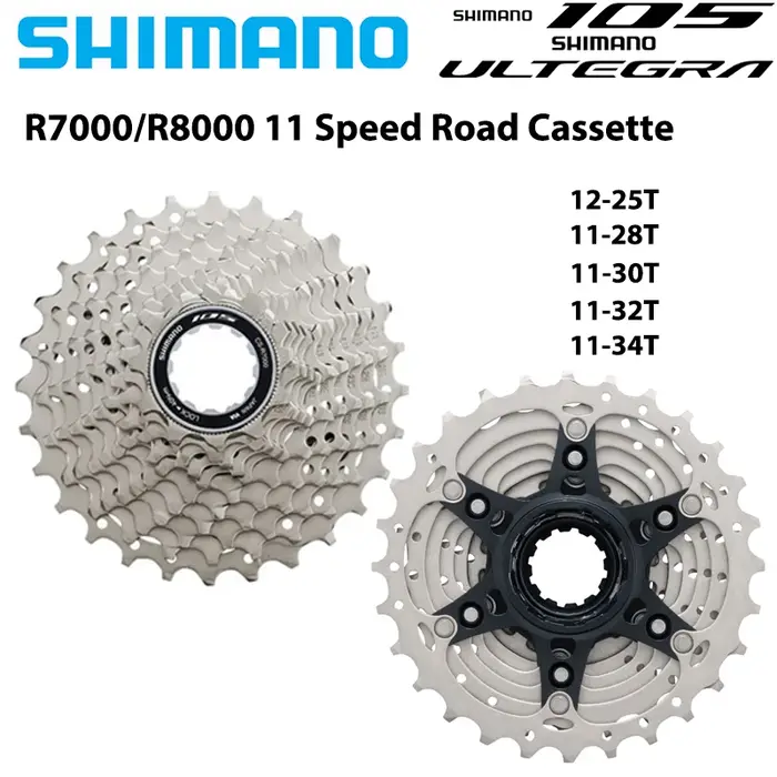 SHIMANO 105 R7000 ULTEGRA R8000 pignon de Cassette de route 11 vitesses CS-R7000 CS-R8000 11-28T 11-