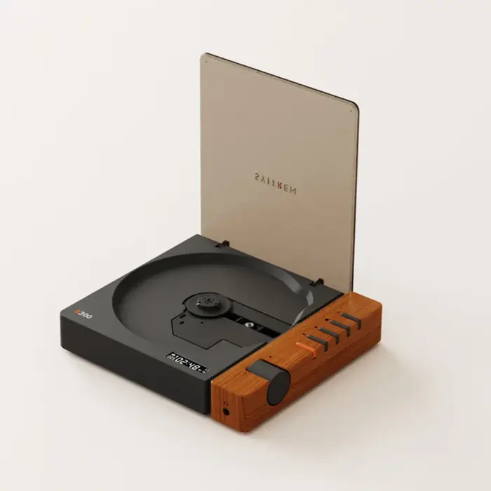 Lecteur CD Portable Audiophile, élégant, haute qualité, sans fil, Bluetooth, HIFI, lecteur d'album, 
