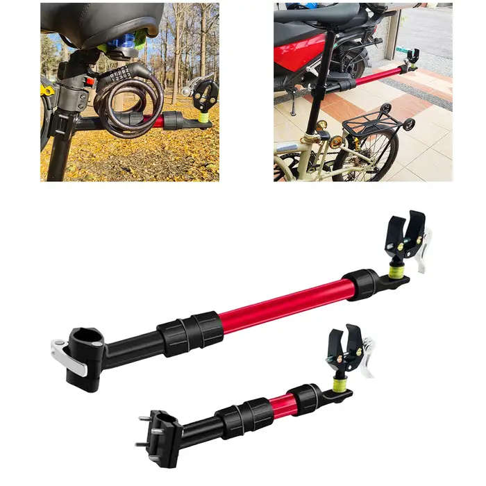 Bielle de remorque de vélo robuste pour vélo de course, coupleur de remorque de vélo, adaptateur d'attelage de remorque pour charge polyvalente et transport sécurisé