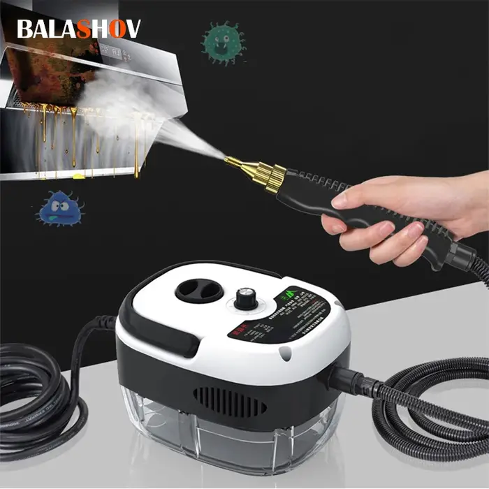 Nettoyeur à vapeur haute température 2500W, climatiseur de cuisine, nettoyeur de taches d'huile, net