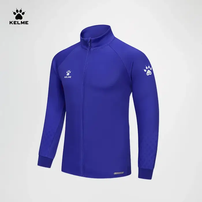 Veste d'entraînement football Kelme coupe-vent avec col montant pour running